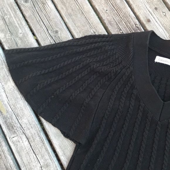 💫4/30 CALVIN KLEIN Thick Sweater Tunic - Picture 4 of 8